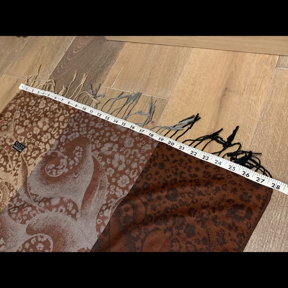 Pashmina three colors 100% pashmina - Picture 7 of 11